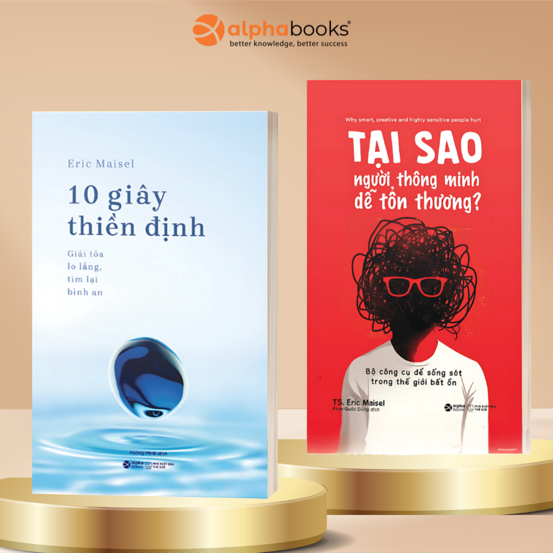 Combo Sách: 10 Giây Thiền Định + Tại Sao Người Thông Minh Dễ Tổn Thương